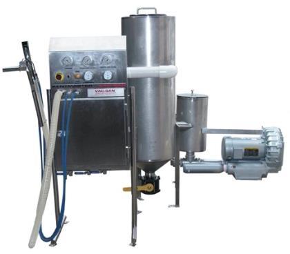 Carcass Cleaning System Steam-Hot Water-Vacum
